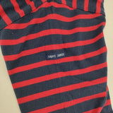 SAINT JAMES モーレ ボーダー 七分袖 T3 Ｔシャツ カットソー レッド ネイビー レディース セントジェームス【中古】6-0412M∞