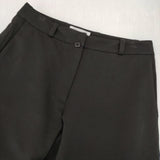 YAECA CONTEMPO 2way pants tapered 07652 パンツ ブラック BLACK レディース ヤエカコンテンポ【中古】6-0307G∞