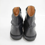 trippen PLEATS サイズ36 サイドジップ レザーシューズ 革靴 ブーツ ブラック レディース トリッペン【中古】5-1217T◎