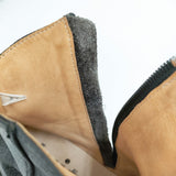 trippen PLEATS サイズ36 サイドジップ レザーシューズ 革靴 ブーツ ブラック レディース トリッペン【中古】5-1217T◎