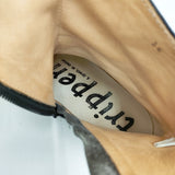 trippen PLEATS サイズ36 サイドジップ レザーシューズ 革靴 ブーツ ブラック レディース トリッペン【中古】5-1217T◎