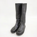 trippen ノルディック nordic サイズ36 ロングブーツ レザーシューズ 革靴 ブーツ ブラック レディース トリッペン【中古】5-1217T◎