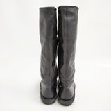 trippen ノルディック nordic サイズ36 ロングブーツ レザーシューズ 革靴 ブーツ ブラック レディース トリッペン【中古】5-1217T◎