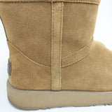 UGG MINI WATERPROOF サイズ23cm ムートン ブーツ ブラウン レディース アグ【中古】5-1217T◎