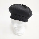 mature ha ウールベレー帽 帽子 ベレー帽 ブラック レディース マチュアーハ【中古】5-1215T◎