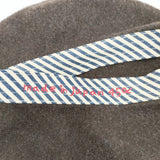 45R/45rpm AGFニットBERET 定価13200円 ウール 帽子 ベレー帽 ブラウン レディース フォーティーファイブアールピーエム【中古】5-1215T◎