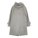 Mackintosh メルトンウール ナイロン 日本製 サイズ40 ダッフルコート ライトグレー レディース マッキントッシュ【中古】5-1214A♪