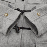 Mackintosh メルトンウール ナイロン 日本製 サイズ40 ダッフルコート ライトグレー レディース マッキントッシュ【中古】5-1214A♪