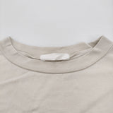 homspun ドルマンスリーブ 222-6317 半袖Ｔシャツ カットソー ライトベージュ レディース ホームスパン【中古】6-0514S♪