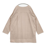 veritecoeur デイリー プルオーバー 定価26400円 VC-2652 コットンウール チュニック ワンピース ピンク レディース ヴェリテクール【中古】6-0307M∞