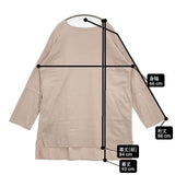 veritecoeur デイリー プルオーバー 定価26400円 VC-2652 コットンウール チュニック ワンピース ピンク レディース ヴェリテクール【中古】6-0307M∞