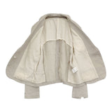 Hermaphrodite サイズ1 リネン 1413403 テーラードジャケット ライトグレー レディース エルマフロディット【中古】6-0311M♪