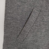 blue willow 中綿 フード付き コットンリネン コート ネイビー・ホワイトのミックス レディース ブルーウィロウ【中古】5-1219A△