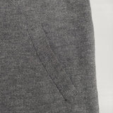 blue willow 中綿 フード付き コットンリネン コート ネイビー・ホワイトのミックス レディース ブルーウィロウ【中古】5-1219A△