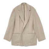 Rouge vif シングルテーラージャケット 定価23100円 テーラードジャケット 25SS ベージュ レディース ルージュヴィフ【中古】6-0408M∞