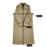 Aquascutum/JOURNAL STANDARD L'essage 別注 ステンカラーコート 定価138600円 25SS ベージュ レディース アクアスキュータム/ジャーナルスタンダードレサージュ【中古】5-1128M♪