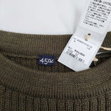 45R/45rpm USモーのリブベスト ニットベスト 定価44000円 サイズ2 2025 カーキ レディース フォーティーファイブアールピーエム【中古】5-1128T♪