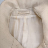 ARTS&SCIENCE ショートPコート ウール ダブルボタン 023-0138-305 コート アイボリー レディース アーツ&サイエンス【中古】5-1219A△