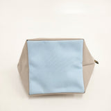 Herve Chapelier 927N ナイロン舟型ポーチ M ナクル アーティック ポーチ グレージュ ミズイロ レディース エルベ・シャプリエ【中古】5-1217G◎