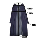 Le pivot ウールニット 切り替え ワンピース ネイビー レディース ルピボット【中古】6-0105T∞