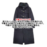 London Tradition M11XL-110 英国製 36 ウール混 ダッフルコート ネイビー レディース ロンドントラディション【中古】5-1230A△