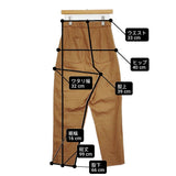 LUV OUR DAYS 種も仕掛けもございますPANTS LV-PT0119 サイズ1 テーパード パンツ キャメル レディース ラブアワーデイズ【中古】6-0311M♪