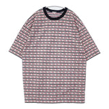 LUV OUR DAYS 未使用 オリジナルUSフラッグ 半袖Ｔシャツ カットソー レッド ホワイト ユニセックス ラブアワーデイズ【中古】6-0601S∞