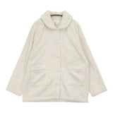 無印良品 ボアパジャマセットアップ 電気が起きにくい着る毛布 サイズXL MUJI セットアップ ホワイト レディース 無印良品【中古】5-1214T♪