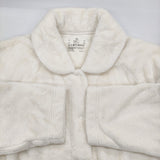 無印良品 ボアパジャマセットアップ 電気が起きにくい着る毛布 サイズXL MUJI セットアップ ホワイト レディース 無印良品【中古】5-1214T♪