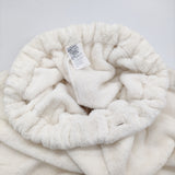 無印良品 ボアパジャマセットアップ 電気が起きにくい着る毛布 サイズXL MUJI セットアップ ホワイト レディース 無印良品【中古】5-1214T♪