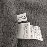 KURASHI&Trips アルパカ混 ロングカーディガン 羽織り カーディガン グレー レディース クラシアンドトリップス/北欧、暮らしの道具店【中古】5-1222T◎