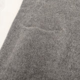 KURASHI&Trips アルパカ混 ロングカーディガン 羽織り カーディガン グレー レディース クラシアンドトリップス/北欧、暮らしの道具店【中古】5-1222T◎