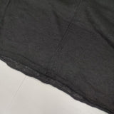 humoresque リネン ノースリーブチュニック ワンピース ブラック レディース ユーモレスク【中古】6-0613S∞