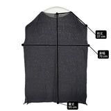 humoresque リネン ノースリーブチュニック ワンピース ブラック レディース ユーモレスク【中古】6-0613S∞