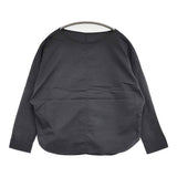 evam eva コットンドルマンプルオーバー E171T014 ブラウス シャツ チャコールグレー レディース エヴァムエヴァ【中古】6-0224M♪