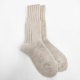 Nature is me 新品 ラムスウールソックス 定価2860円 22-24cm 靴下 ベージュ レディース【中古】5-1217T◎