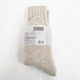 Nature is me 新品 ラムスウールソックス 定価2860円 22-24cm 靴下 ベージュ レディース【中古】5-1217T◎