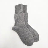 Nature is me 新品 ラムスウールソックス 定価2860円 22-24cm 靴下 グレー レディース【中古】5-1217T◎