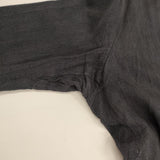 humoresque V-neck dress インディゴ DS2102a リネンコットンドレス ワンピース ネイビー レディース ユーモレスク【中古】6-0408M∞