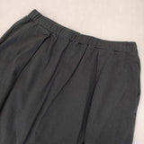 humoresque jersey skirt 定価28000円 GS1301 コットン 日本製 ロングスカート チャコールグレー レディース ユーモレスク【中古】6-0307M∞