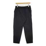 evam eva cotton narrow pants 定価23100円 E213T062 日本製 パンツ ブラック レディース エヴァムエヴァ【中古】6-0307G∞