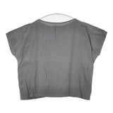 evam eva linen pullover 定価16500円 ブラウス シャツ グレー レディース エヴァムエヴァ【中古】6-0613S∞