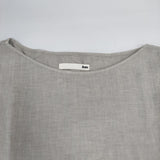 evam eva linen pullover 定価16500円 E212T001 ブラウス シャツ ベージュ レディース エヴァムエヴァ【中古】6-0613S∞