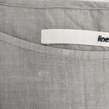 evam eva linen pullover 定価16500円 E212T001 ブラウス シャツ ベージュ レディース エヴァムエヴァ【中古】6-0613S∞