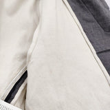 COMME des GARCONS 異素材 パデットテーラードジャケット GT-J026 サイズM テーラードジャケット AD2017 グレー ブラック レディース コムデギャルソン【中古】5-1219T♪