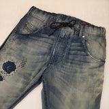 DIESEL KROOLEY 26インチ 00ECALA6185BF03 イージー ストレッチ パンツ ブルー レディース ディーゼル【中古】6-0224G♪