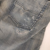 DIESEL KROOLEY 26インチ 00ECALA6185BF03 イージー ストレッチ パンツ ブルー レディース ディーゼル【中古】6-0224G♪
