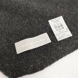 audrey and john wad トライアングルストール ウールナイロン 定価14300円 25AW グレー ブラック レディース オードリーアンドジョンワッド【中古】5-1203T♪