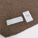 audrey and john wad トライアングルストール ウールナイロン 定価14300円 25AW ベージュ ブラウン レディース オードリーアンドジョンワッド【中古】5-1203T♪