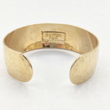 a.v.max 型押し バングル ゴールド レディース エーヴィーマックス【中古】6-0212G∞